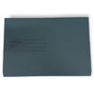 Picture of GUILDHALL CARDBOARD DOCUMENT WALLET BLUE
